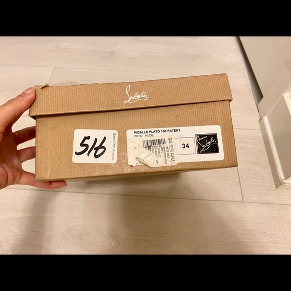 Christian Louboutin Pigalle Plato 100 Patent EU 34 - Picture 7 of 9